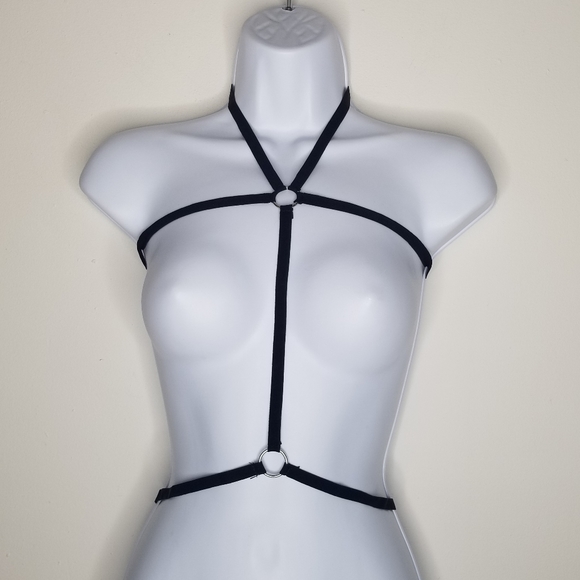 Womens Alluring Elastic Harness Bra Cage S… - Picture 6 of 7